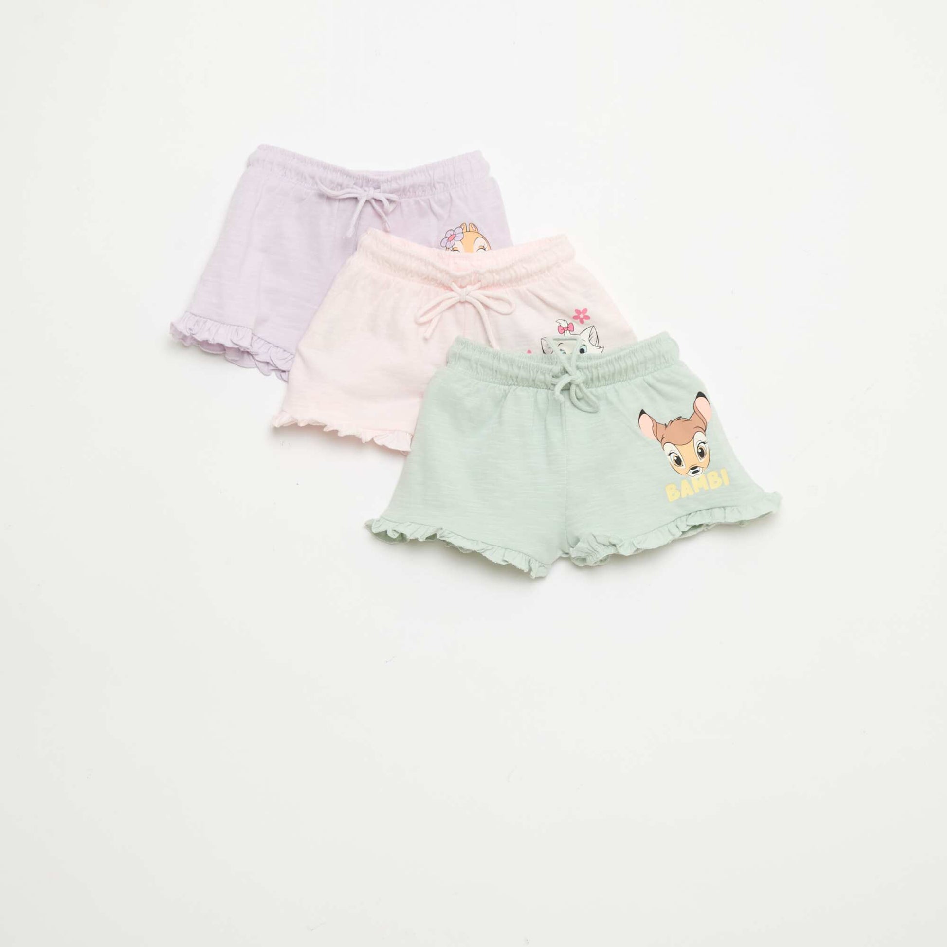 Disney \'Marie\' Lightweight Shorts PINK