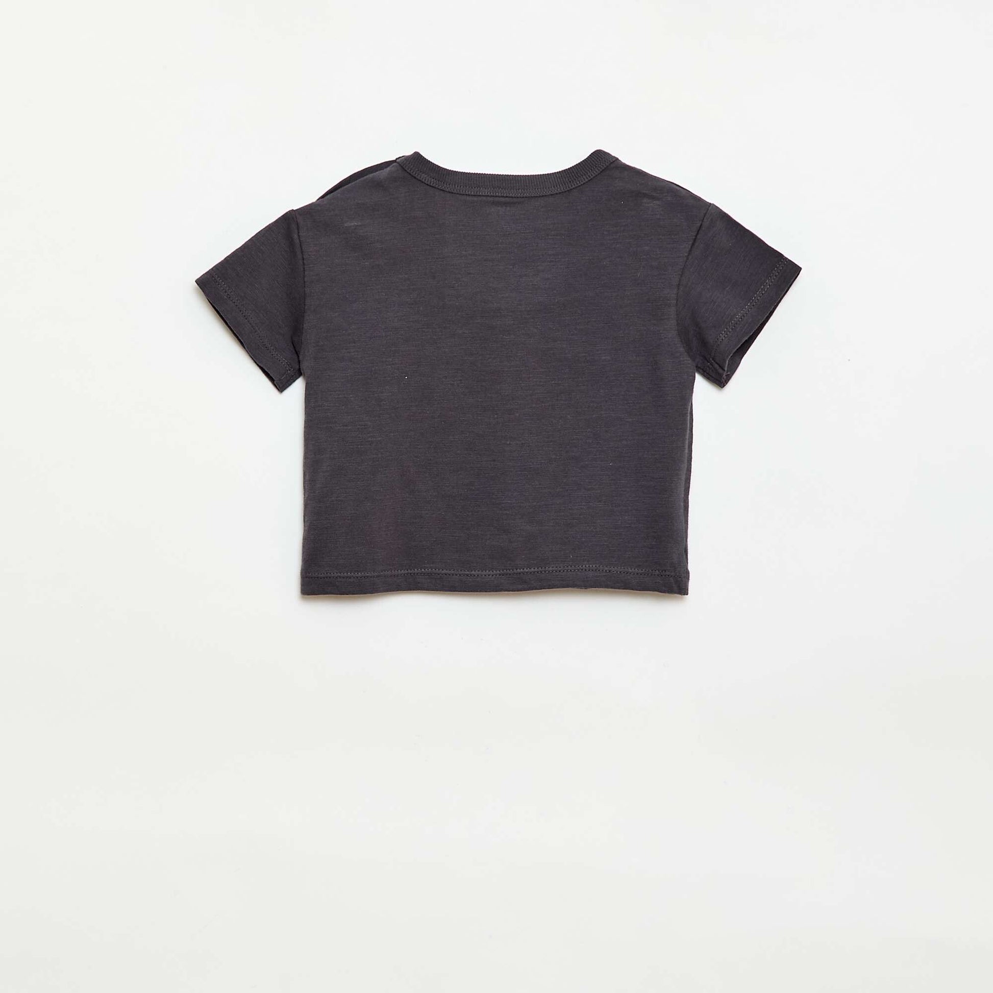 Simba' Short T-shirt and Shorts Set - 2-Piece BLACK