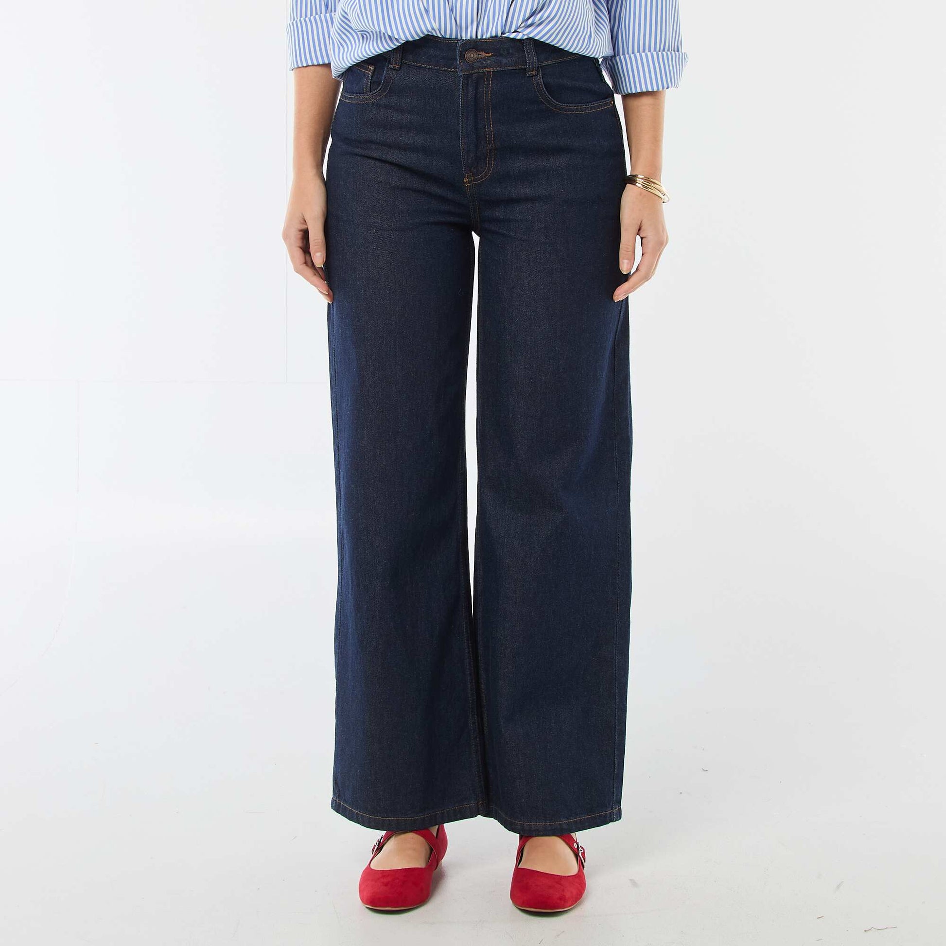 Wide Leg Jeans BLUE