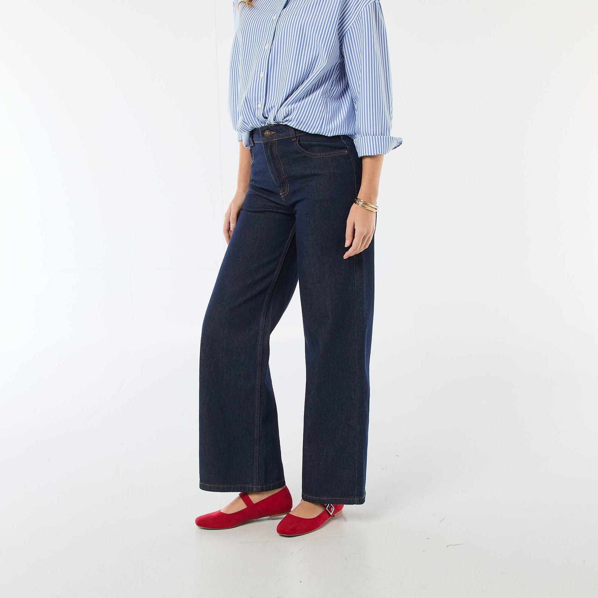 Wide Leg Jeans BLUE