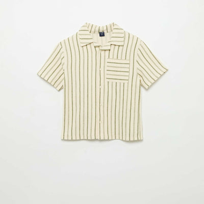 Striped shirt BEIGE