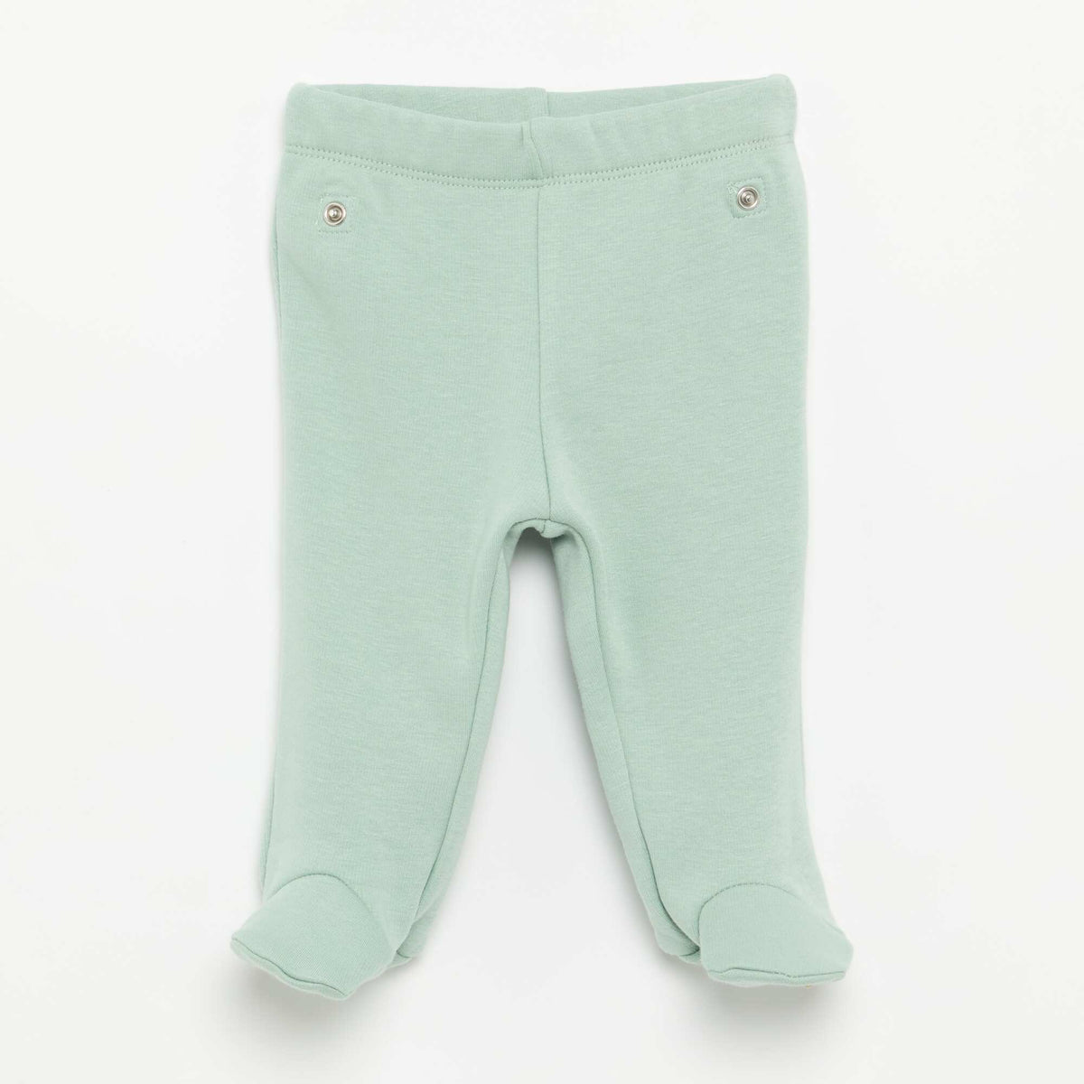 2-piece velour-look pajamas GREEN