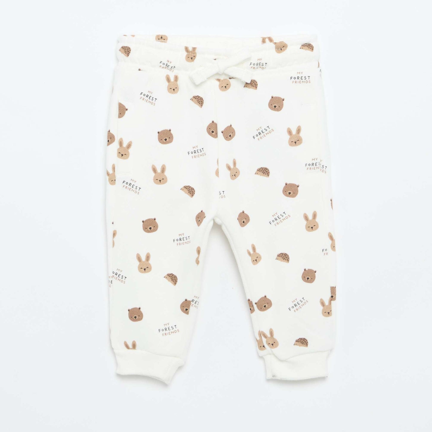 Patterned Joggers BEIGE