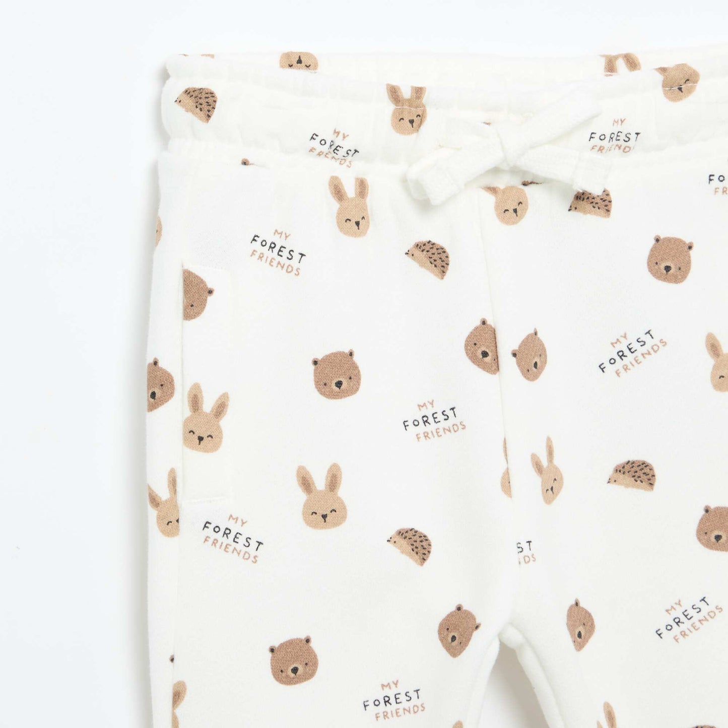 Patterned Joggers BEIGE