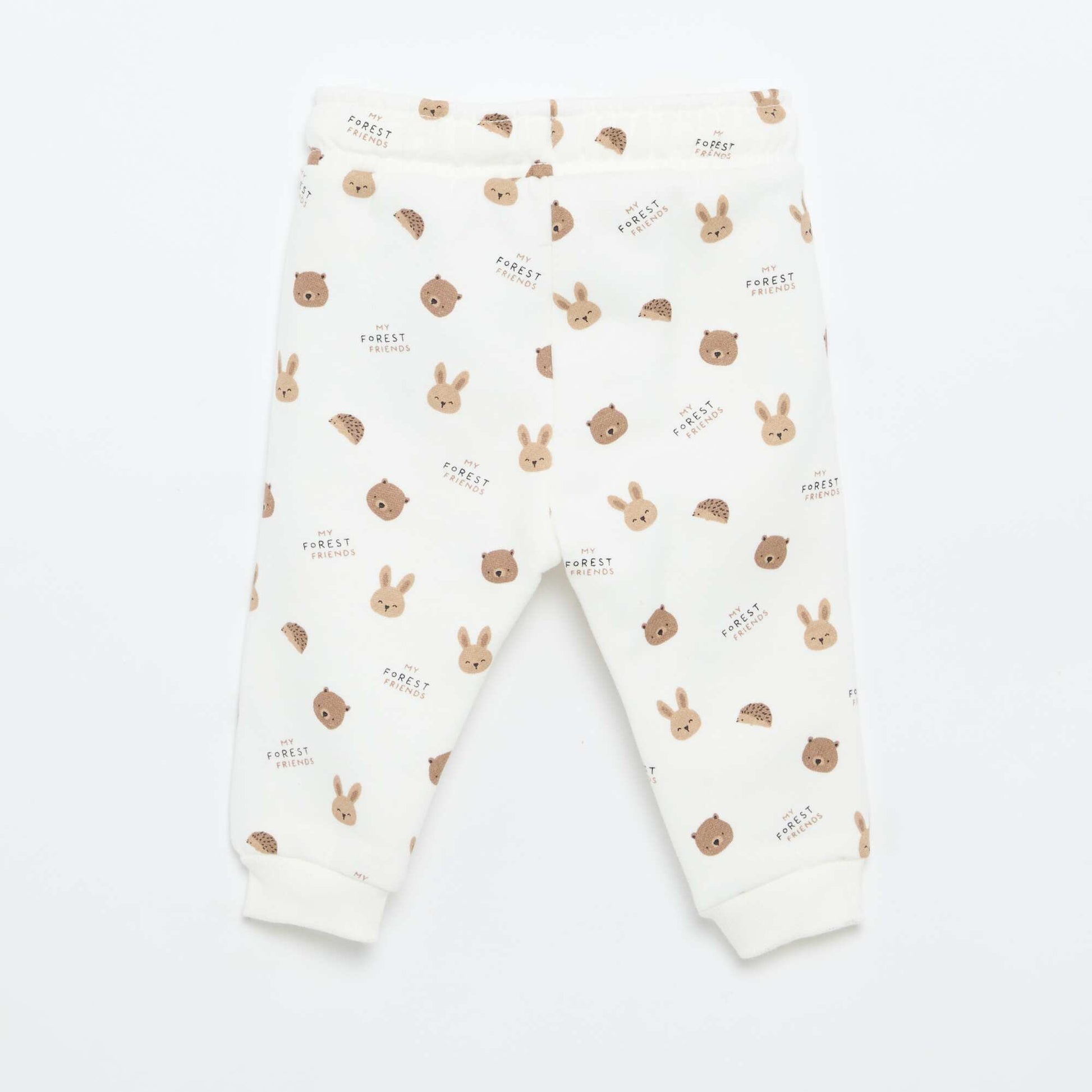 Patterned Joggers BEIGE