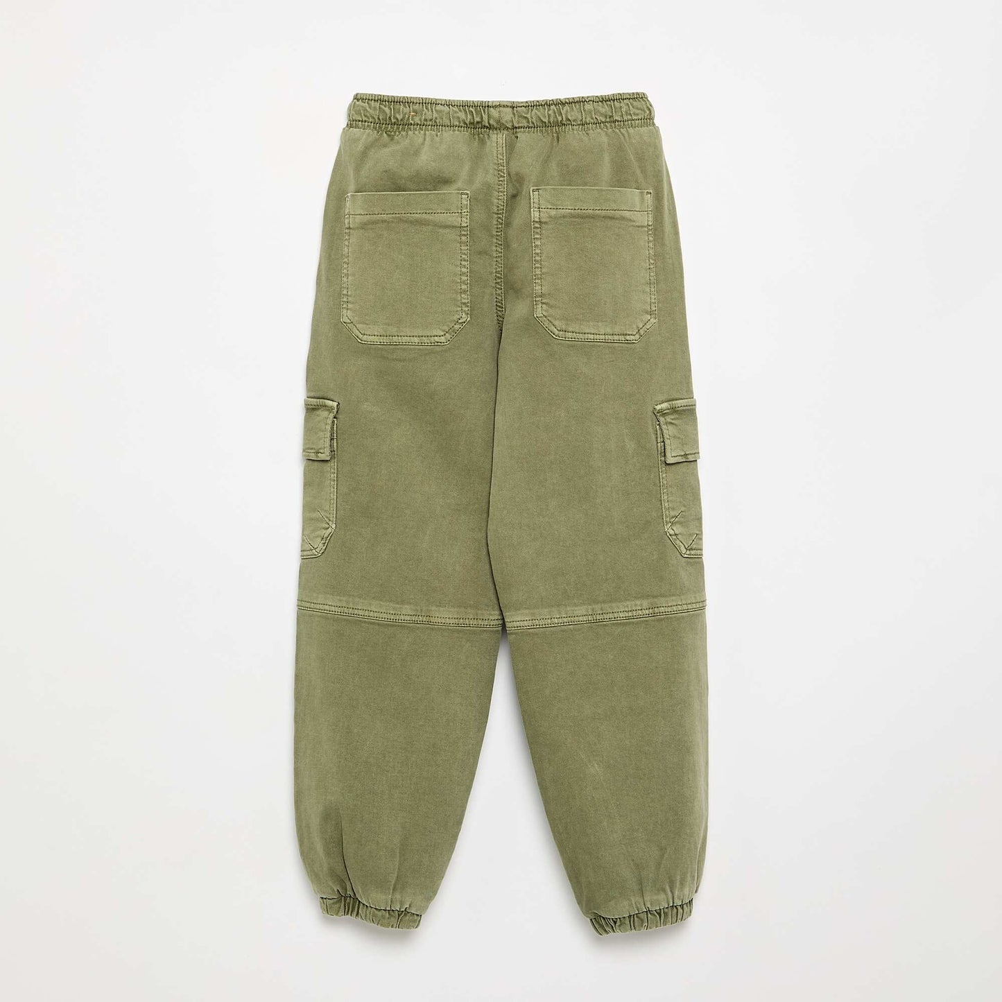 Jogger-style trousers GREEN