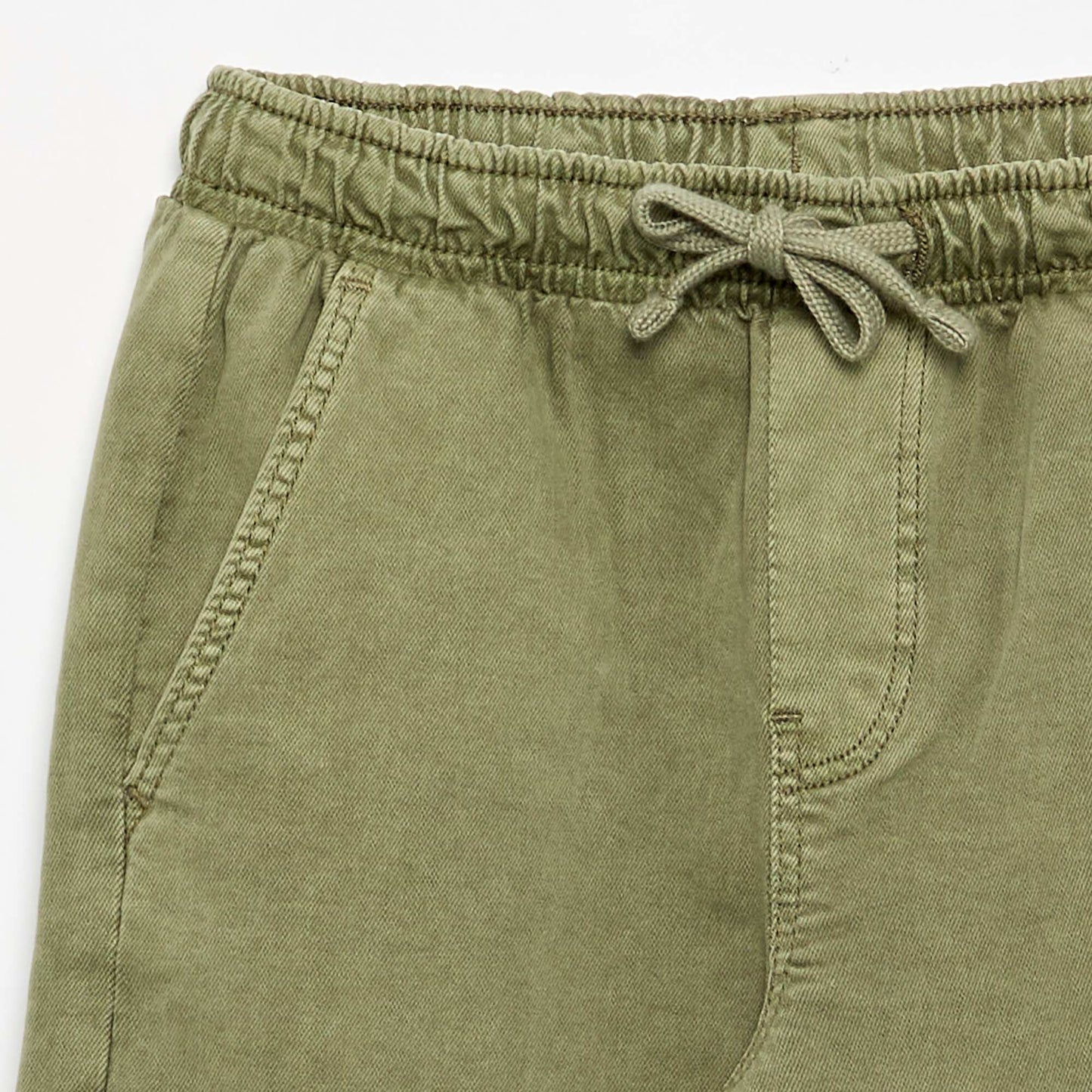 Jogger-style trousers GREEN