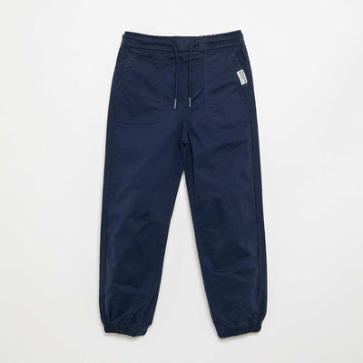 Drawstring Jogger Pants BLUE