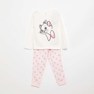 Disney Cotton Jersey Pyjamas WHITE