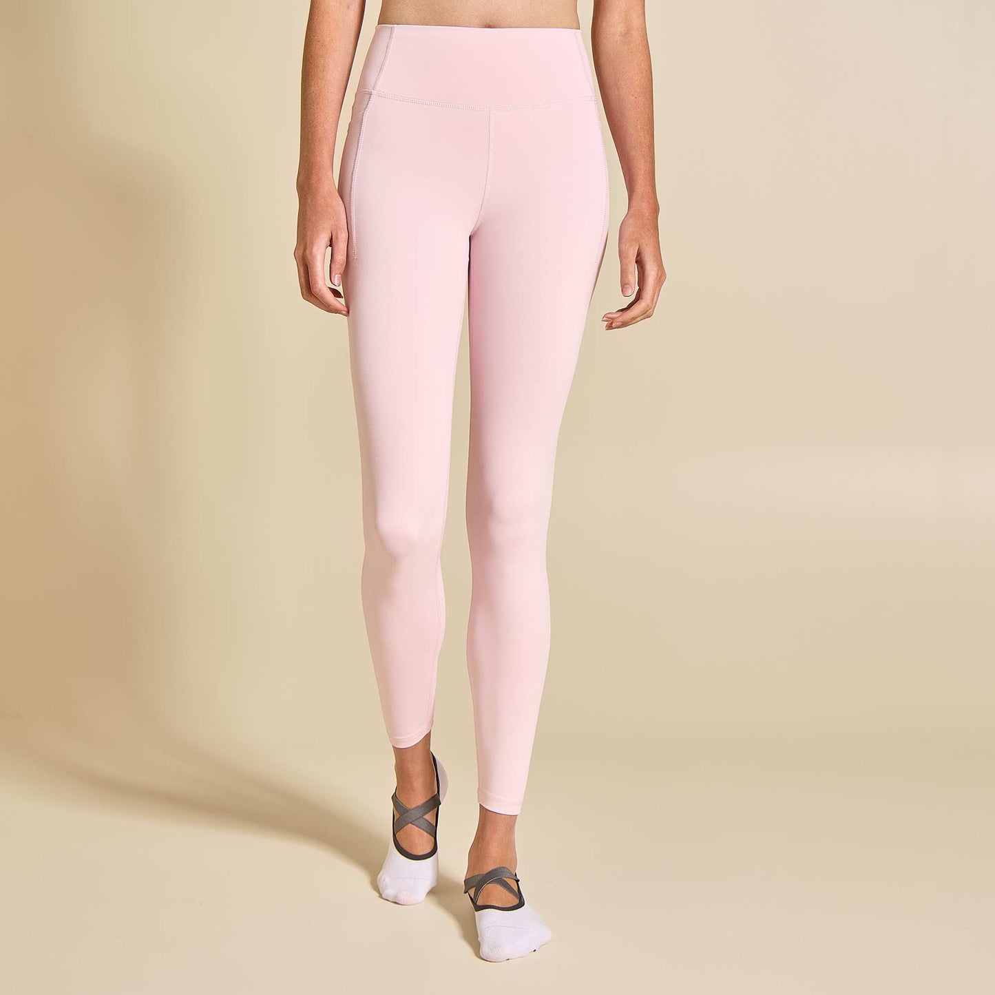 Sports leggings with pockets PINK