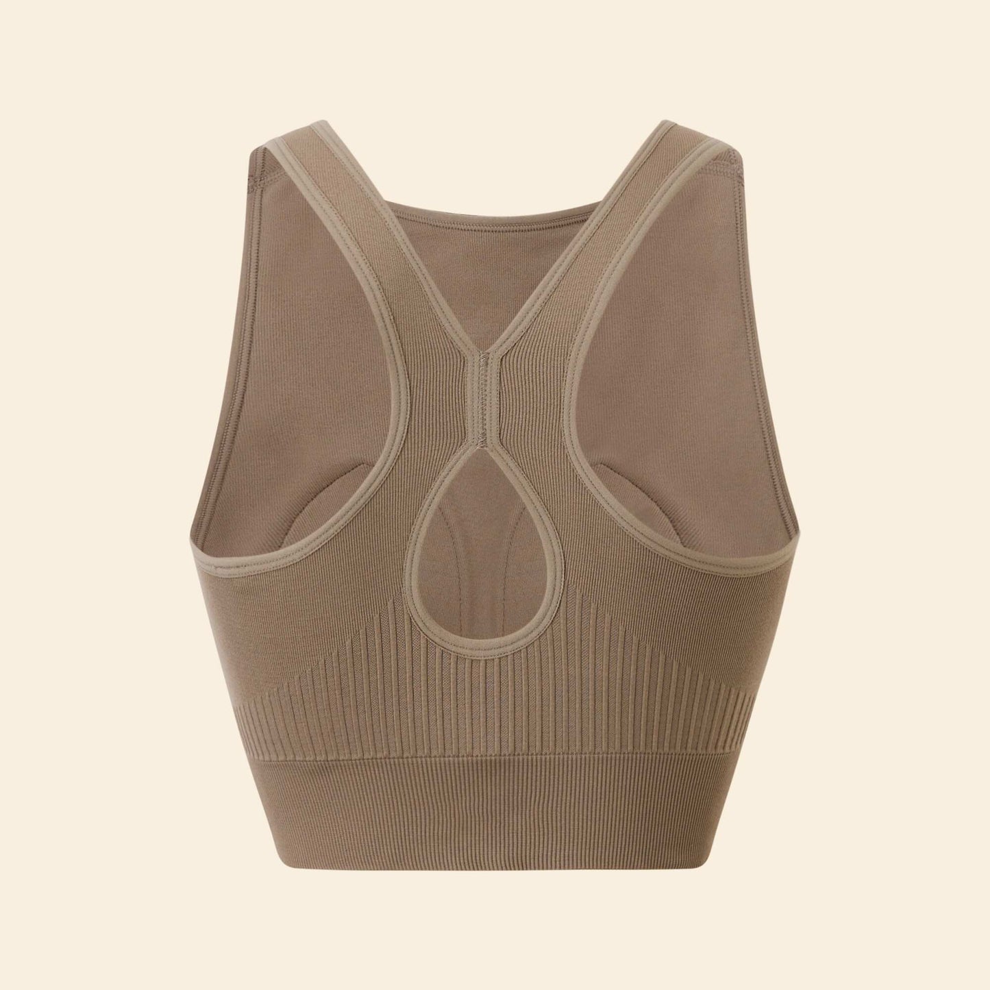 Seamless Sports Bra BEIGE