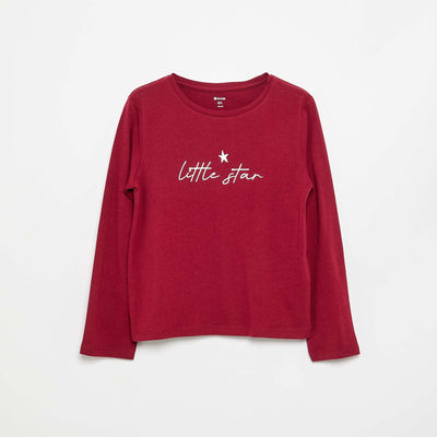 Long-sleeved T-shirt RED