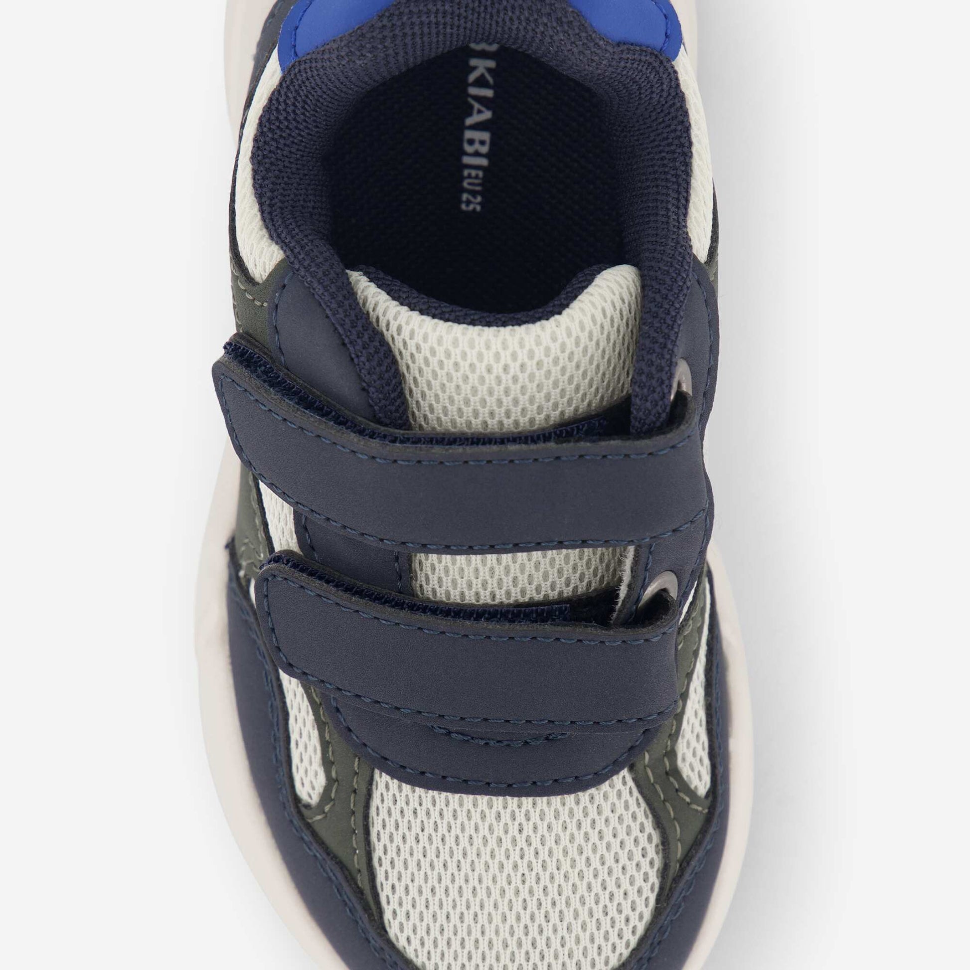Tricolor Hook-and-Loop Sneakers BLUE