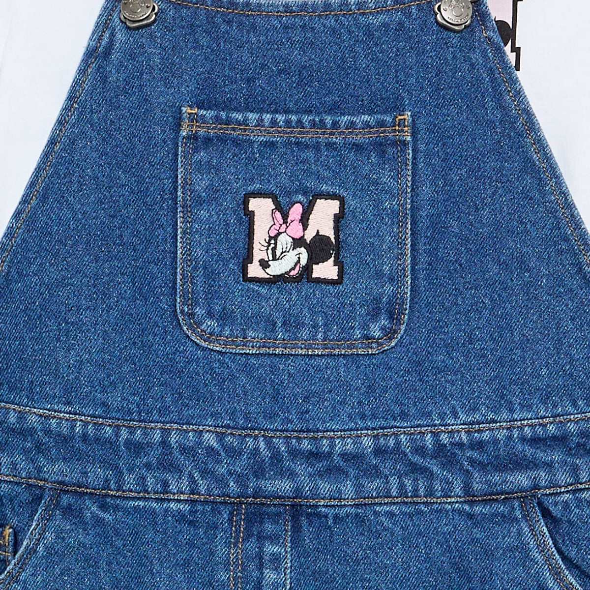 Denim dress and t-shirt 'Minnie' set BLUE