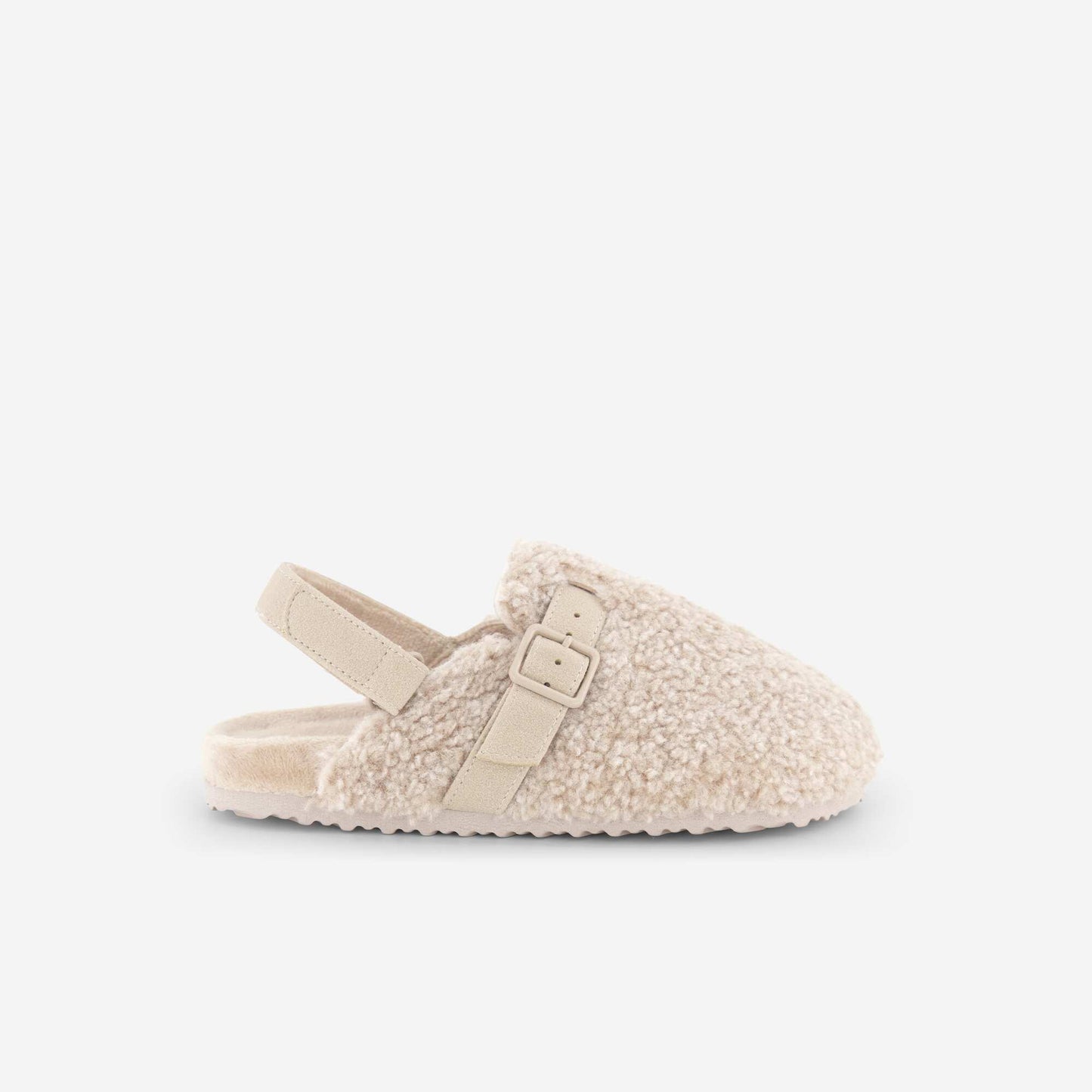 Furry Mules BEIGE