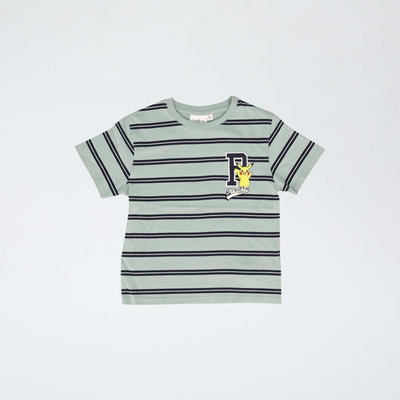 Short-sleeved 'Pokémon' print T-shirt BLUE