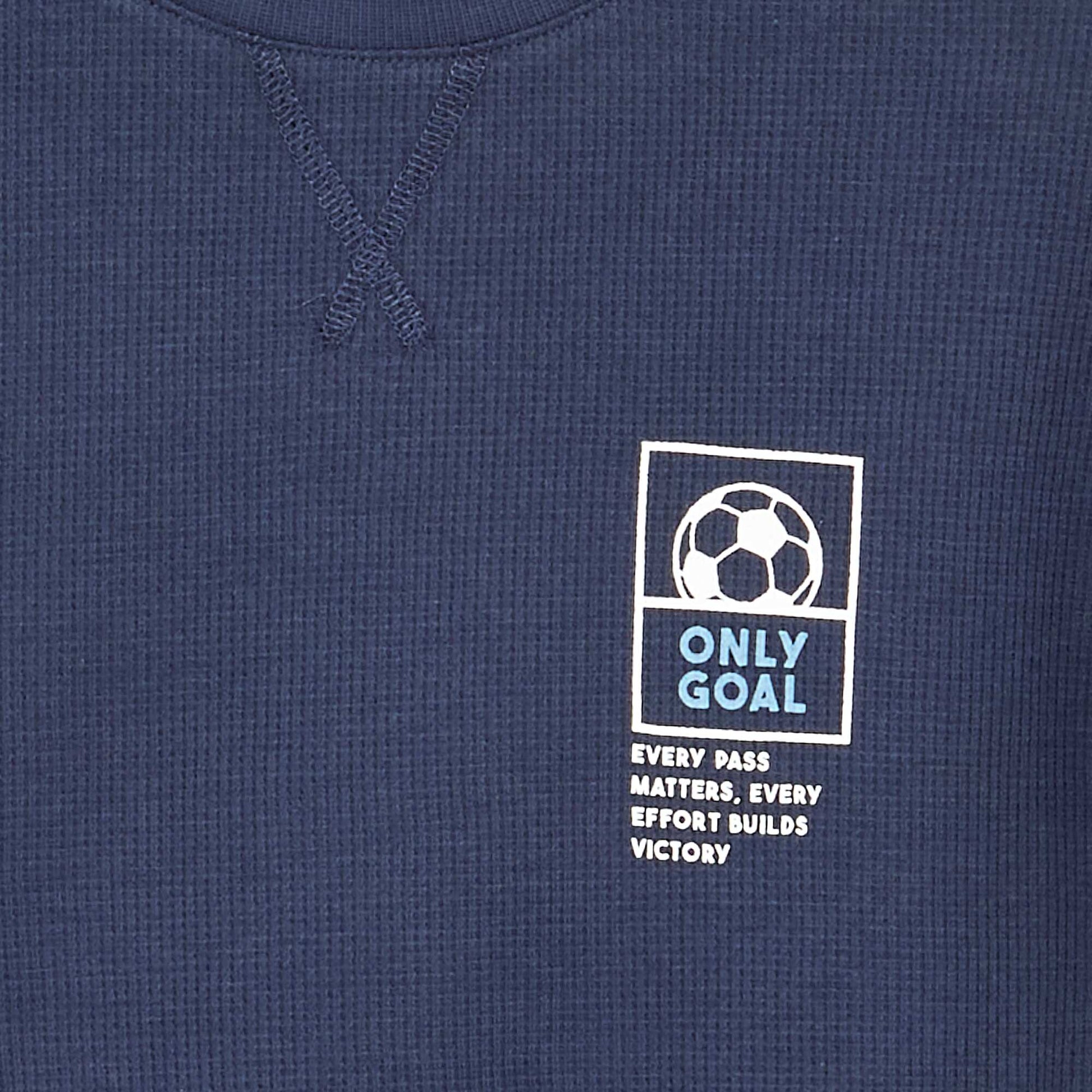 2-piece cotton short pyjamas BLUE