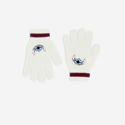 Pair of 'Disney' 'Stitch' Gloves BEIGE