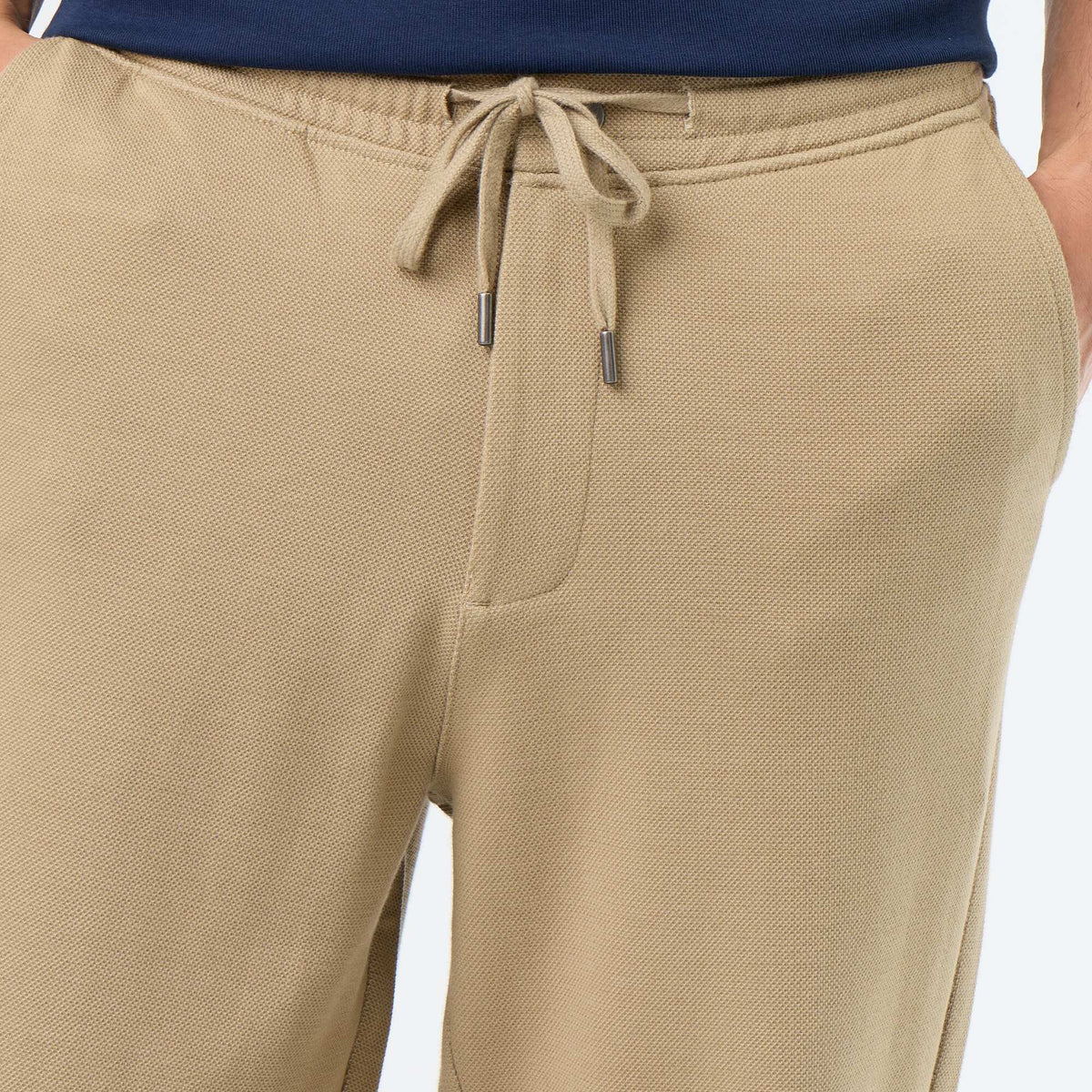 Pique Knit Joggers BEIGE
