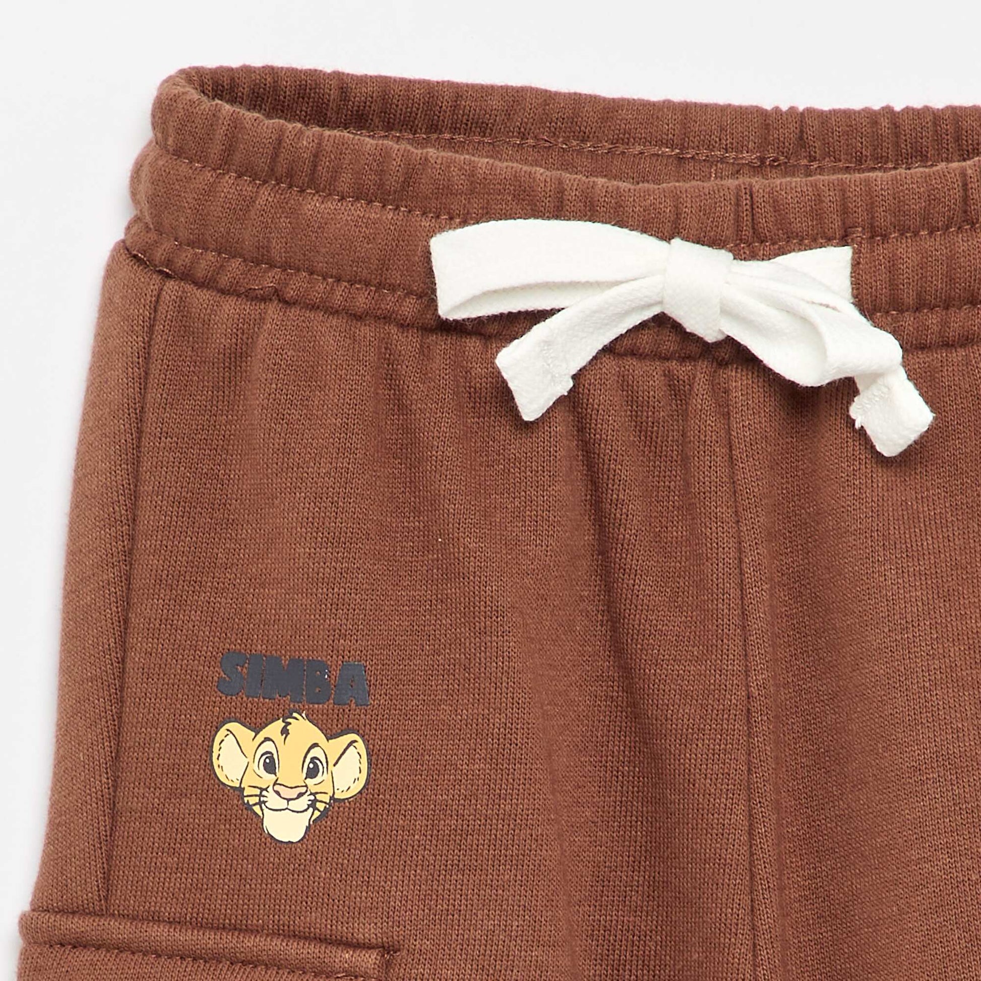 'Disney' Cargo Pocket Trousers BROWN
