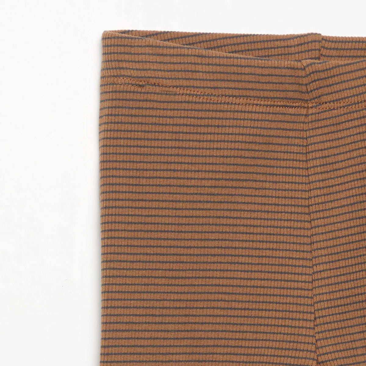 Ribbed knit leggings BROWN