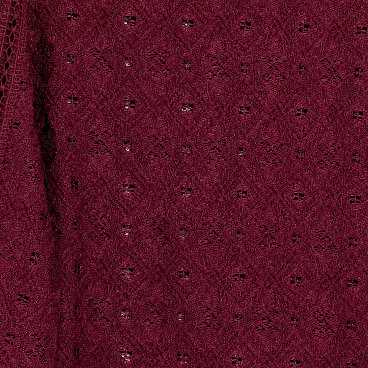 Open-knit sweater PURPLE