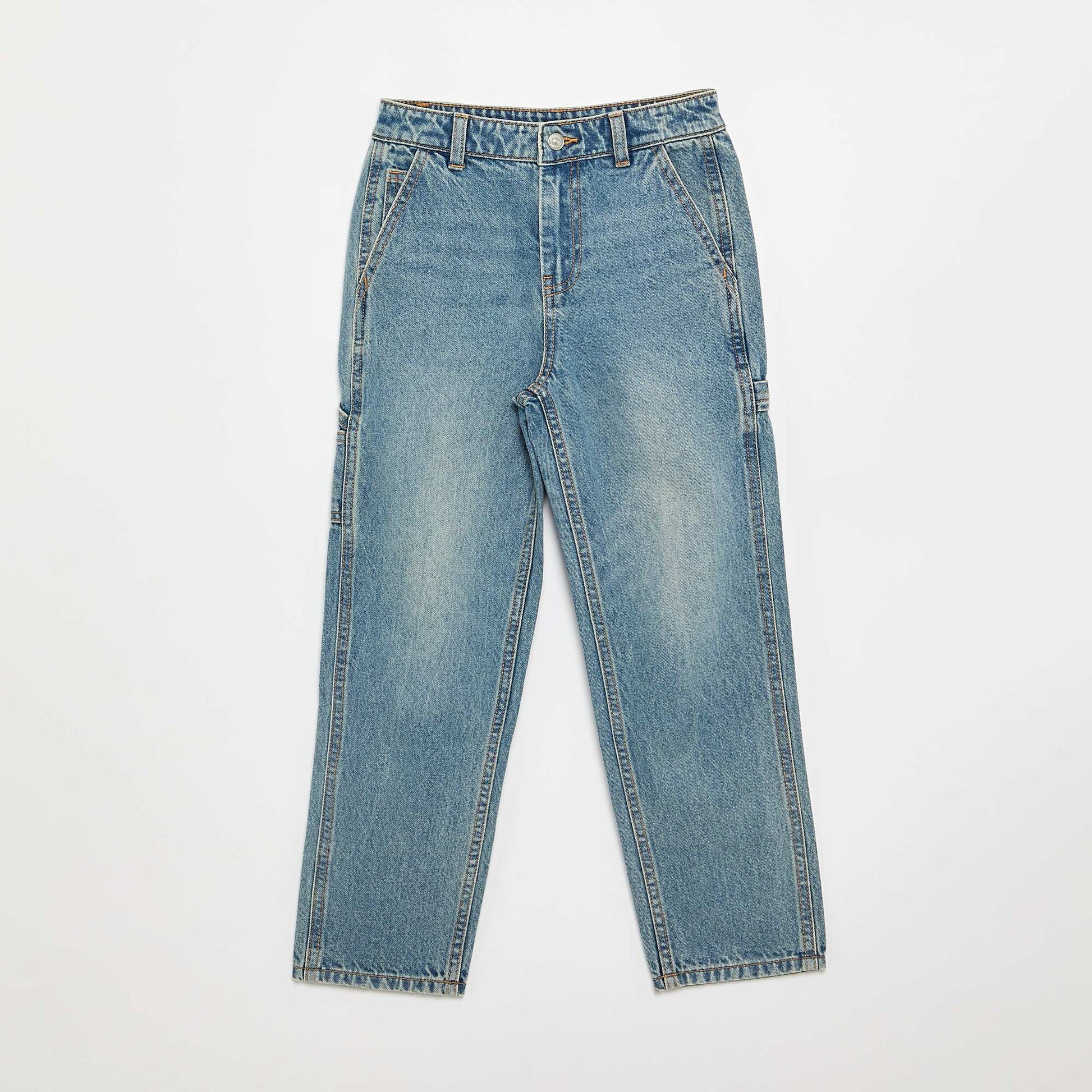 Wide-leg carpenter jeans BLUE