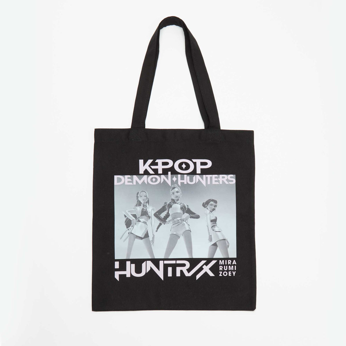 حقيبة يد «K-Pop Demon Hunters» باللون الأسود