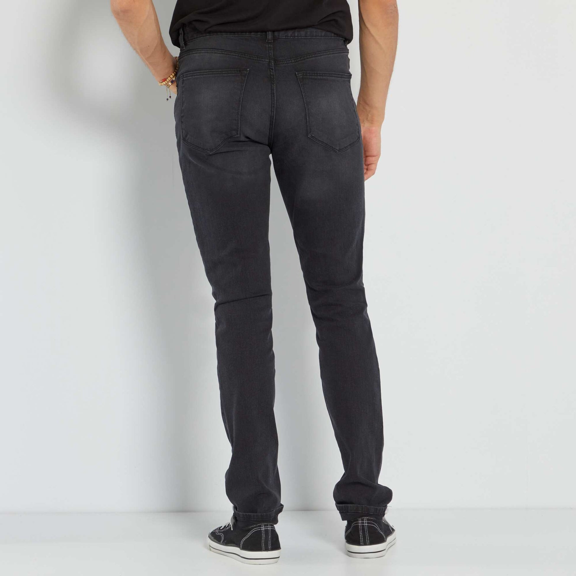 L34 slim-fit eco-design jeans GREY