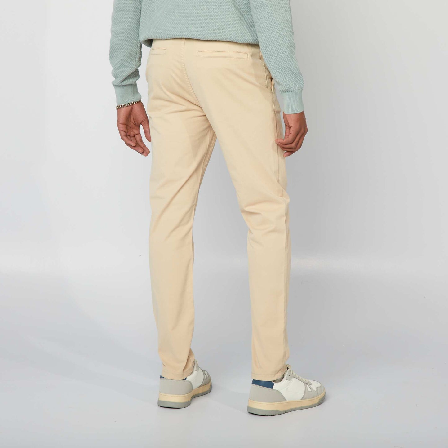 Slim-fit chinos BEIGE