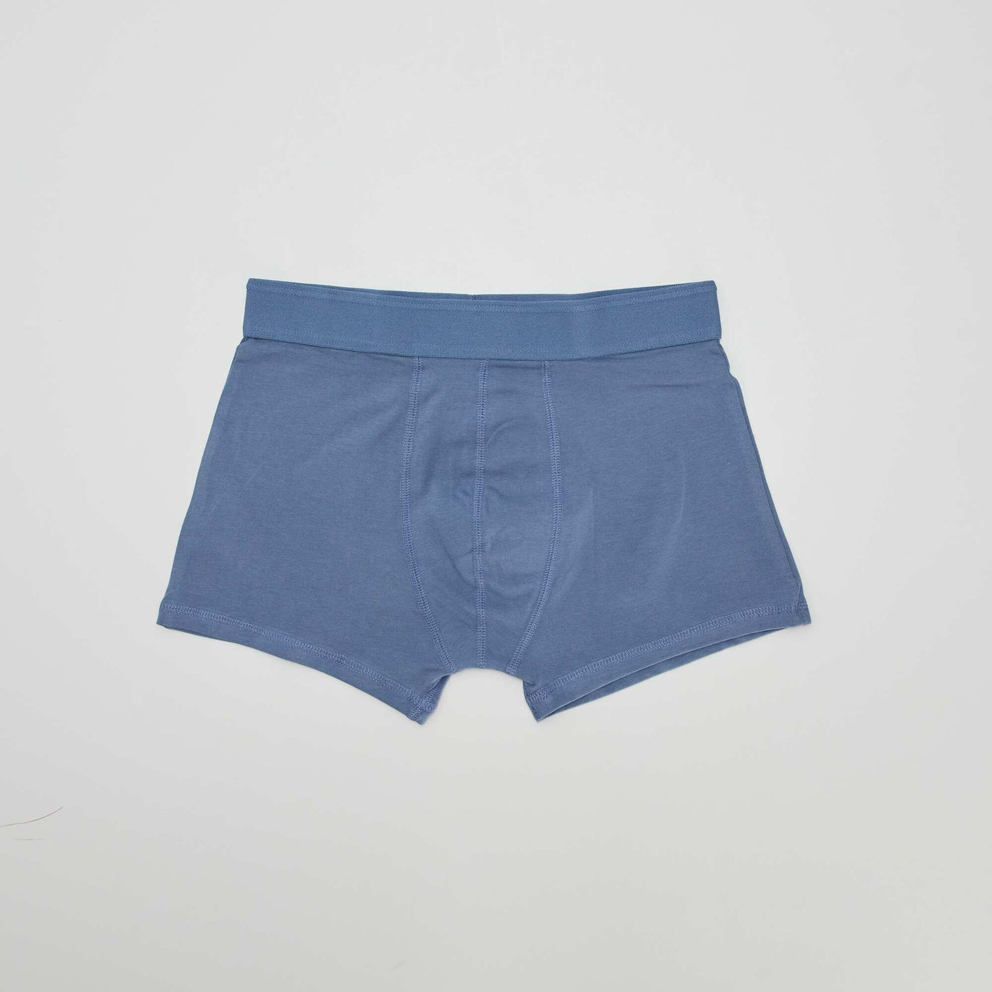 Pack of 3 plain boxers BLUE