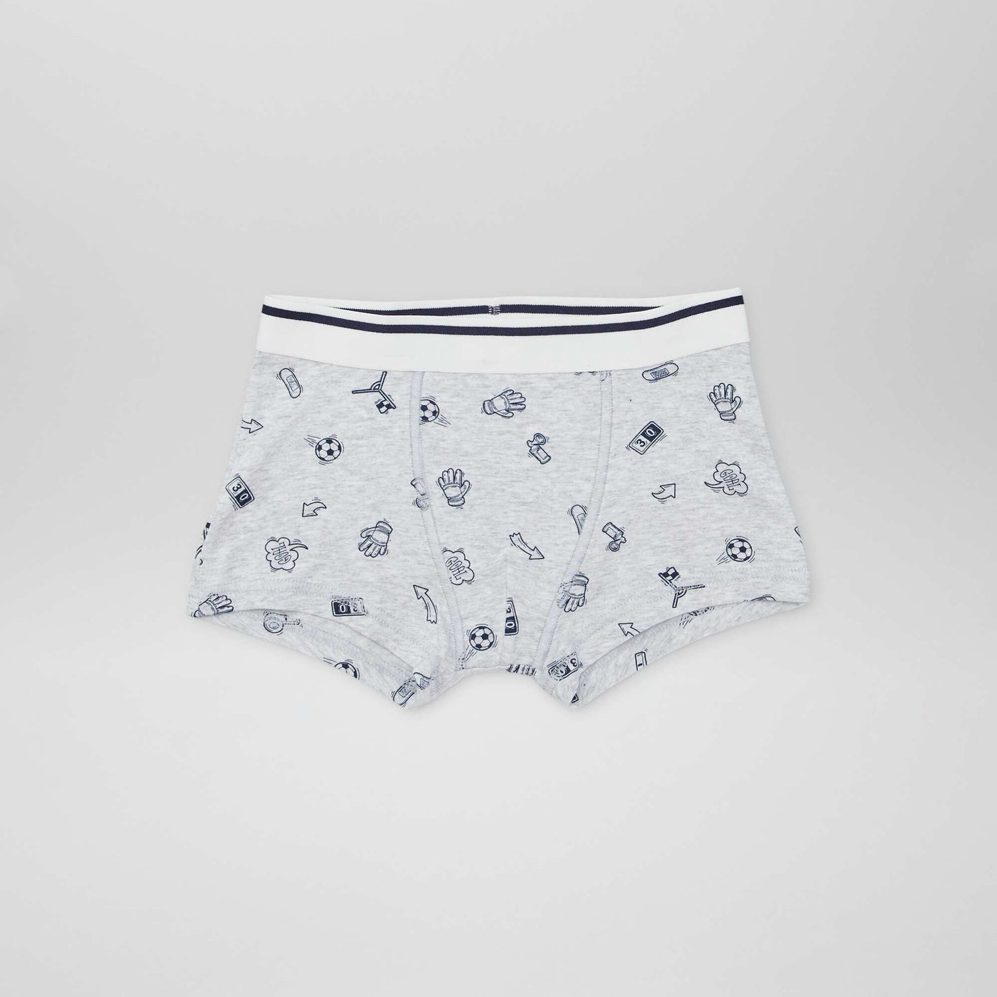 Pack of 3 pairs of boxer shorts GREY