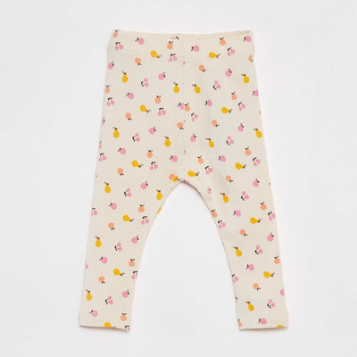 Long fancy leggings WHITE