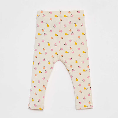 Long fancy leggings WHITE