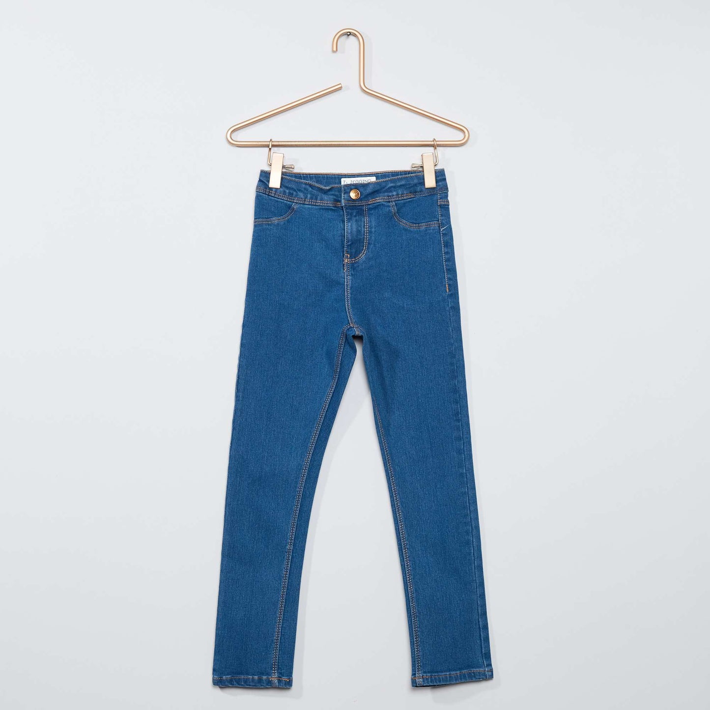 Ultra-comfortable slim-fit jeggings BLUE