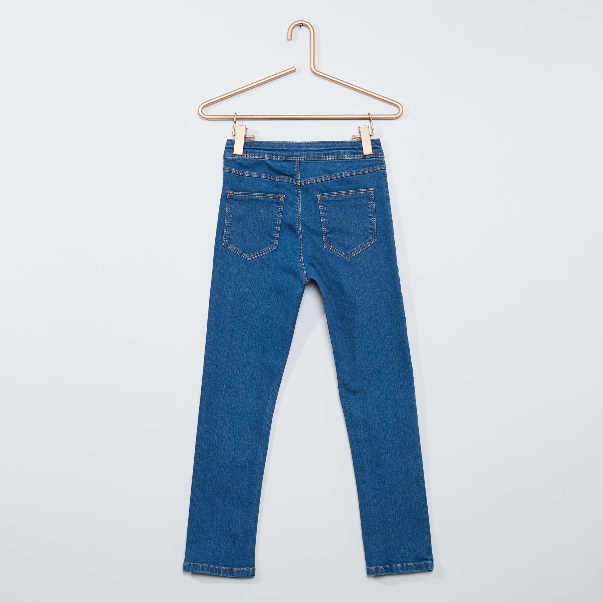 Ultra-comfortable slim-fit jeggings BLUE