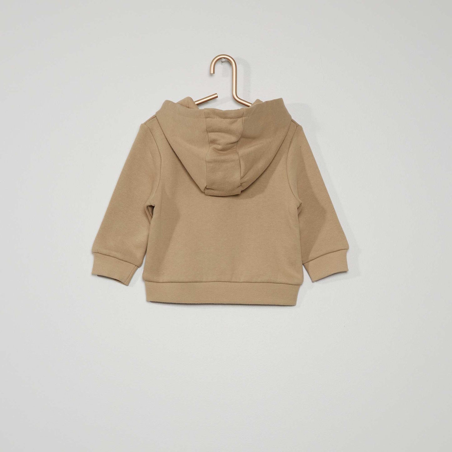 Eco-design hoodie BROWN
