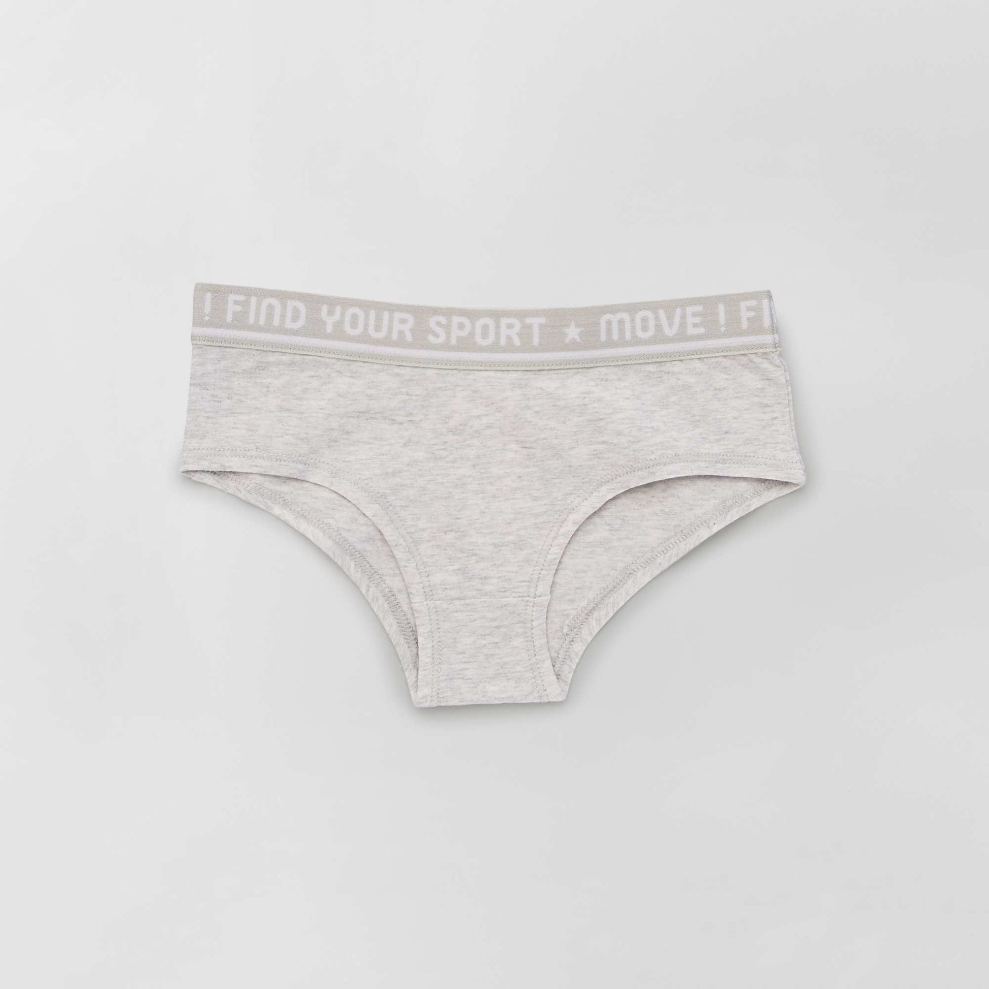 Pack of 3 boy shorts WHITE
