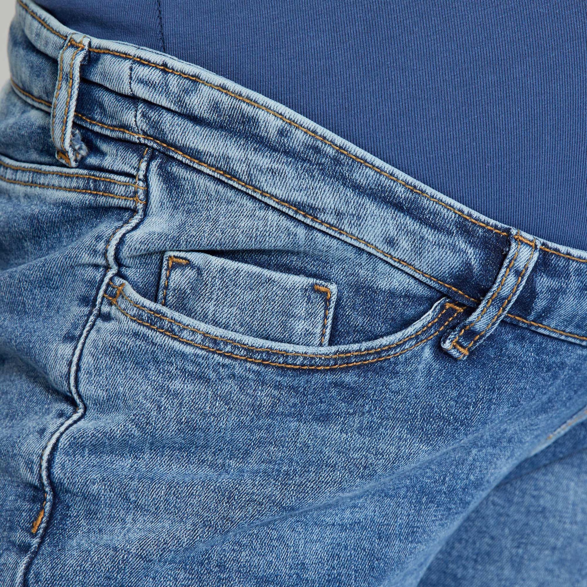 Eco-design maternity jeans BLUE