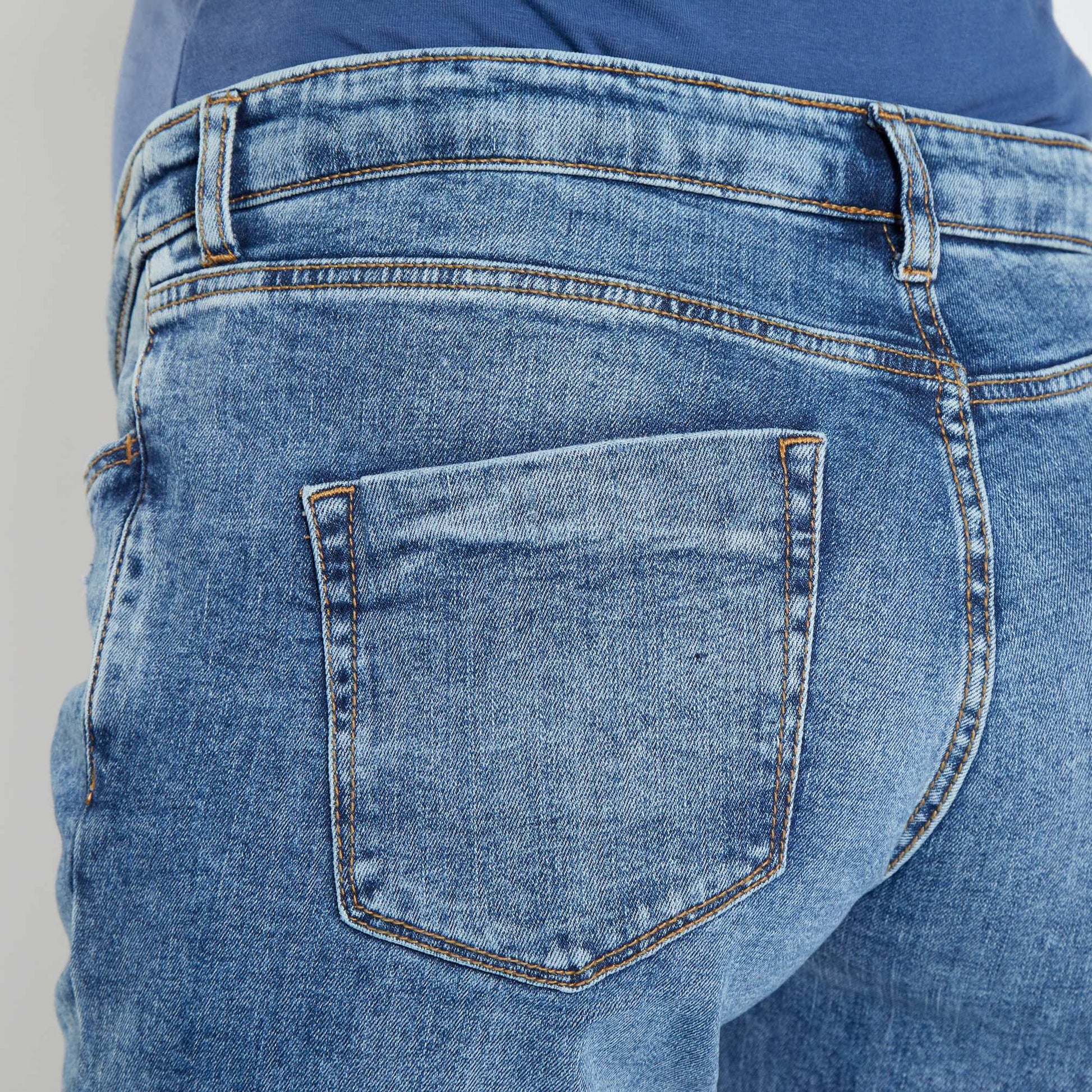 Eco-design maternity jeans BLUE