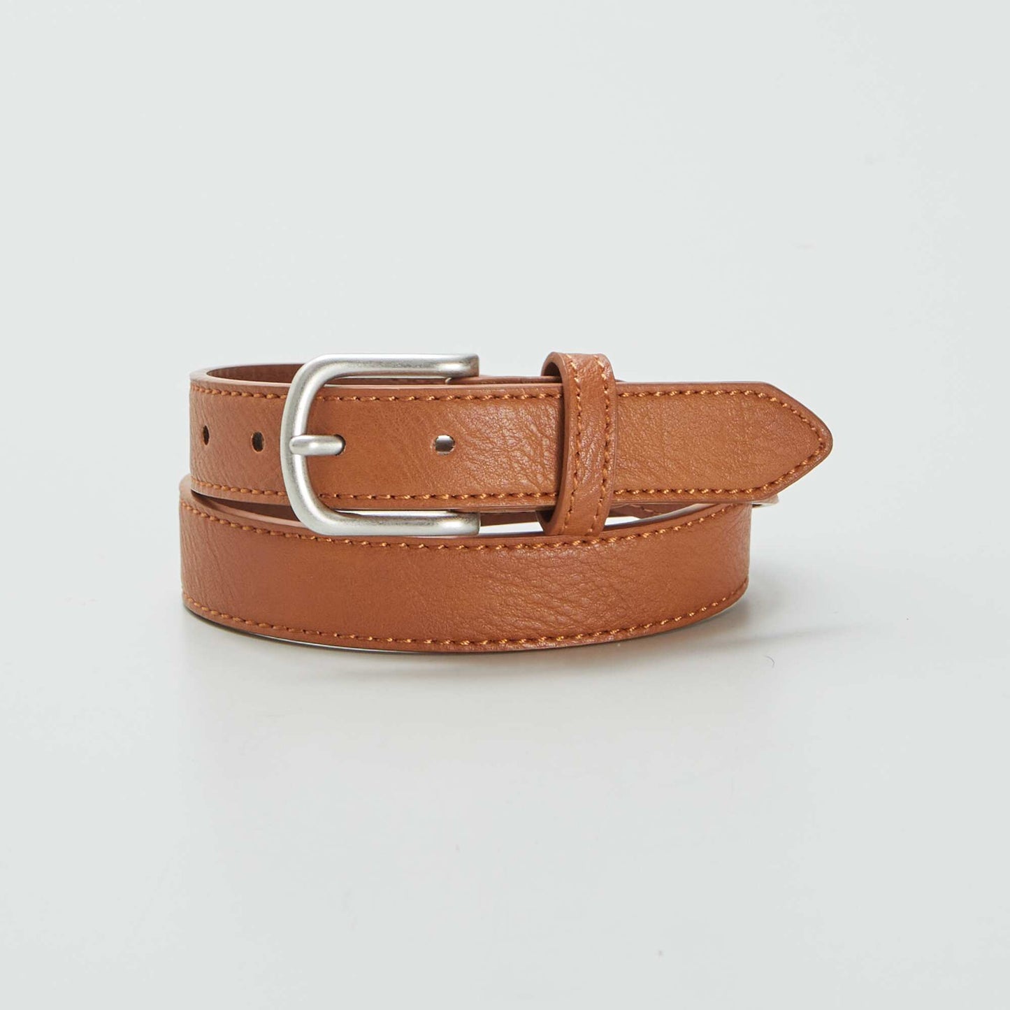 Synthetic belt with a soft feel BROWN