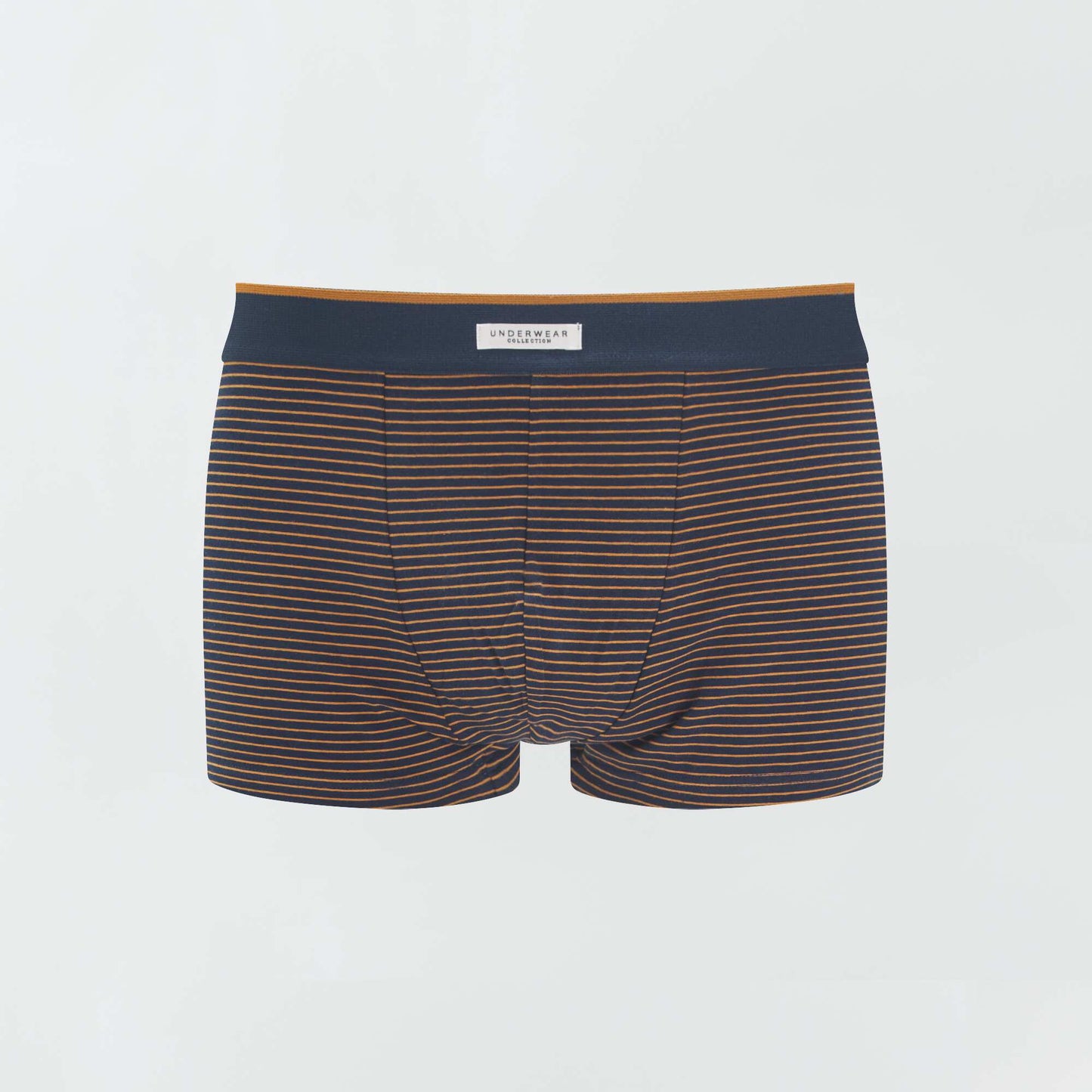 Pack of 3 pairs of cotton boxer shorts BLUE