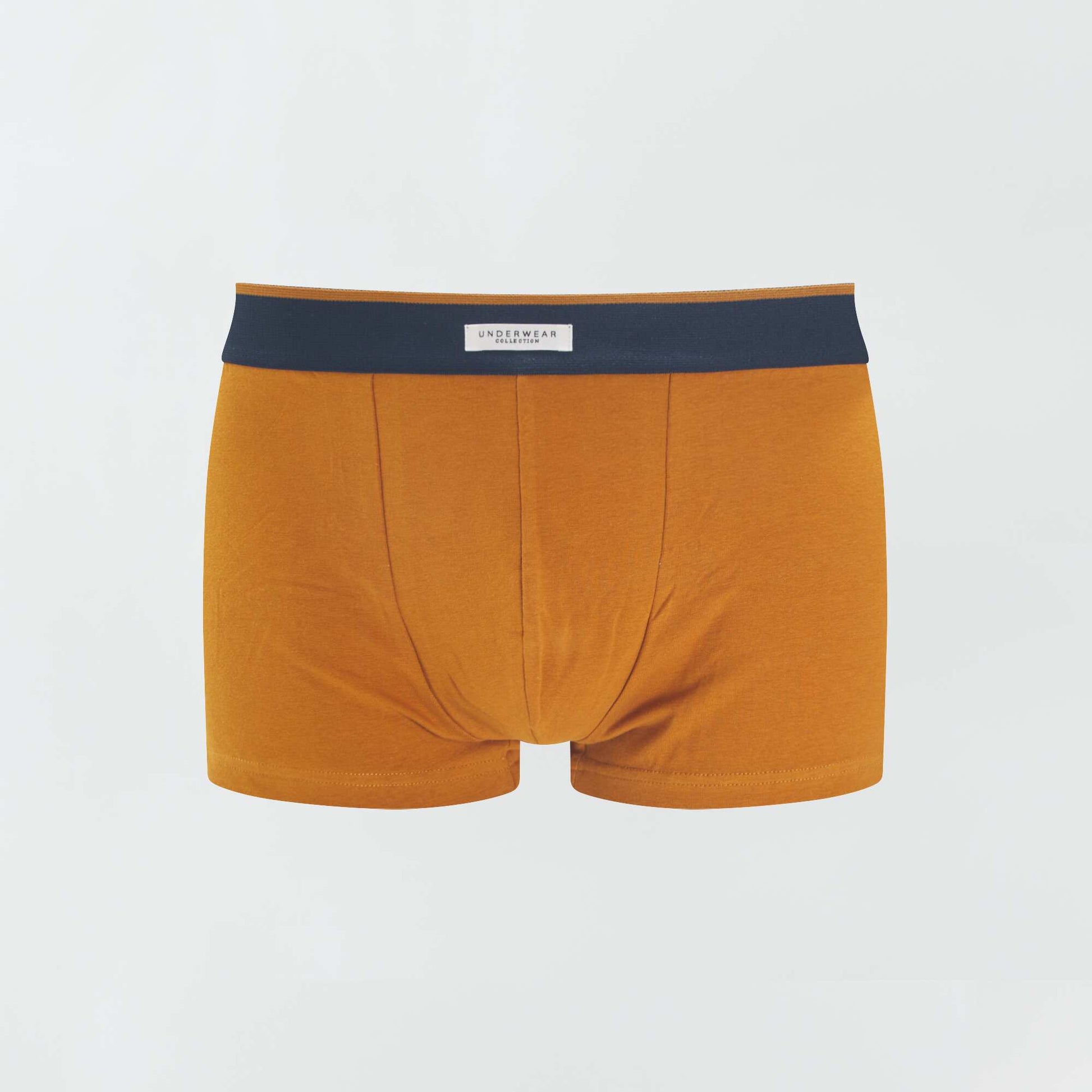 Pack of 3 pairs of cotton boxer shorts BLUE