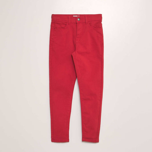 Skinny trousers RED