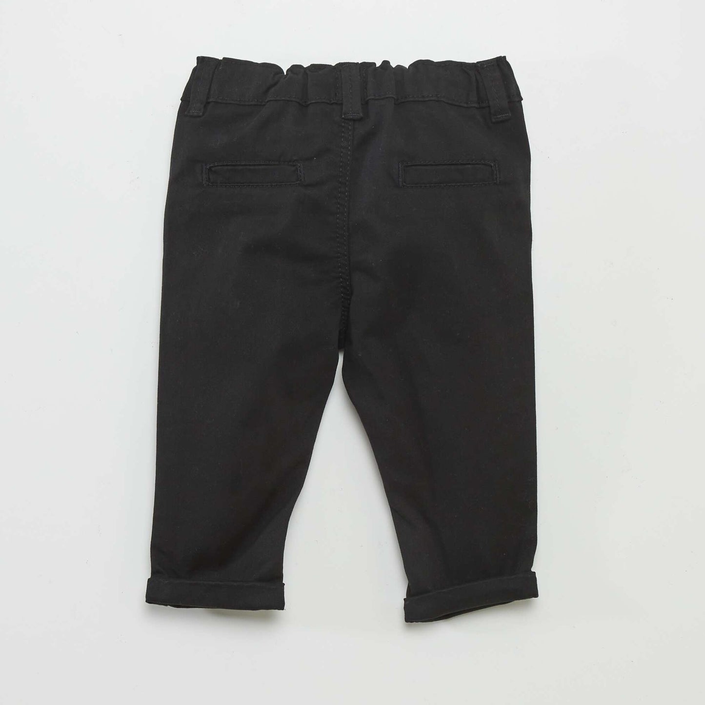 Plain chinos BLACK