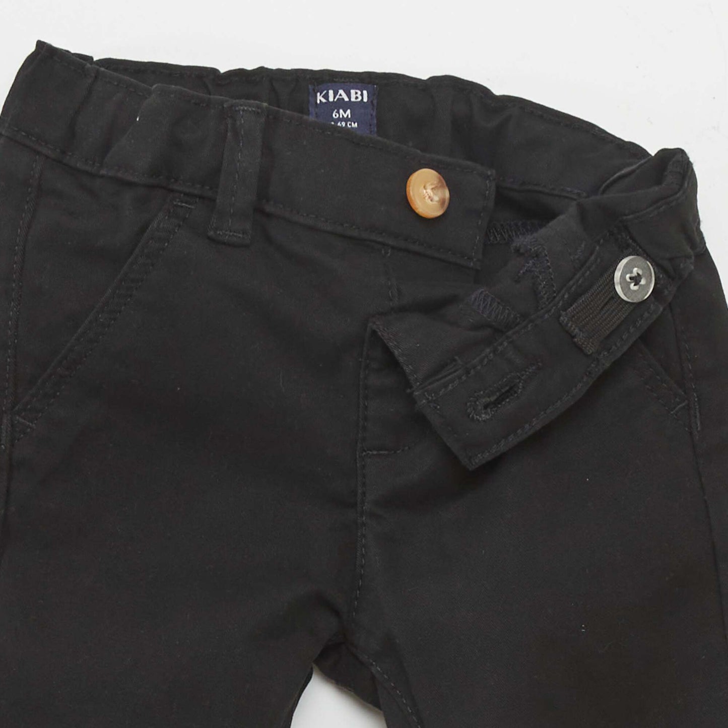 Plain chinos BLACK