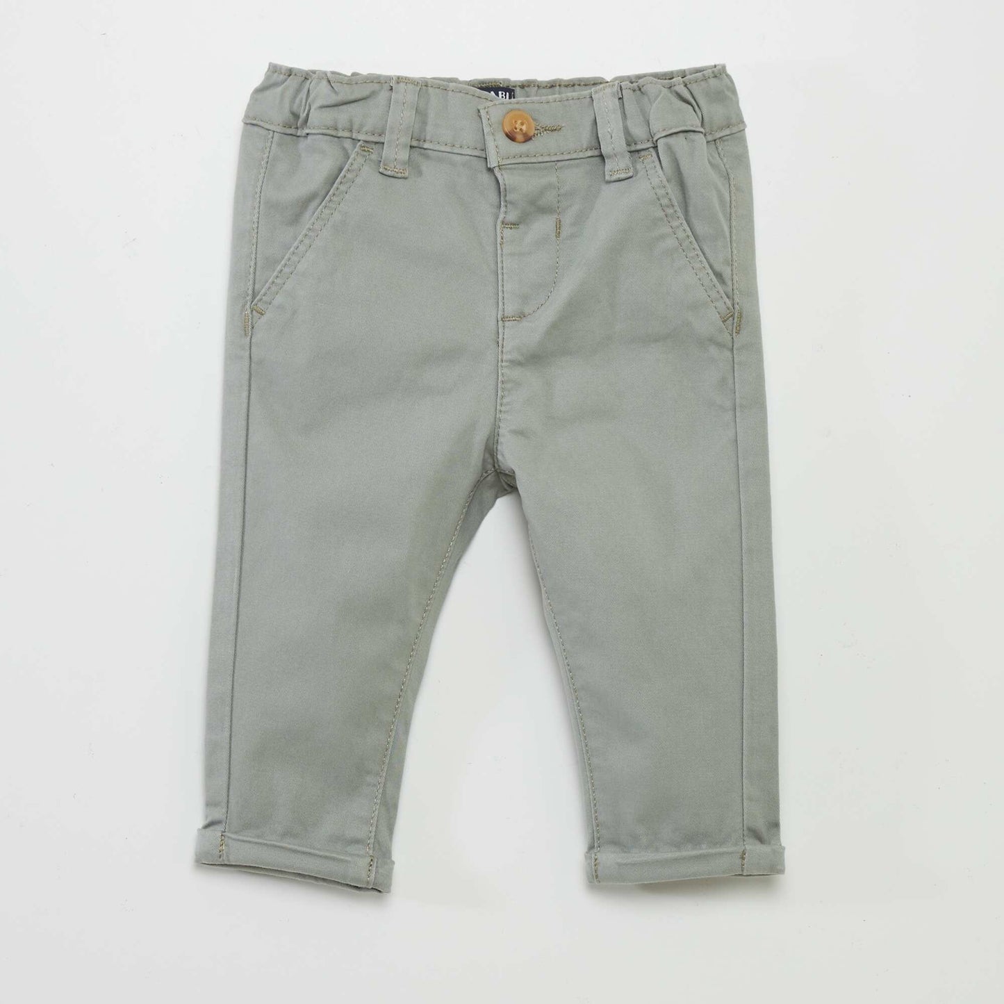 Plain chinos GREEN