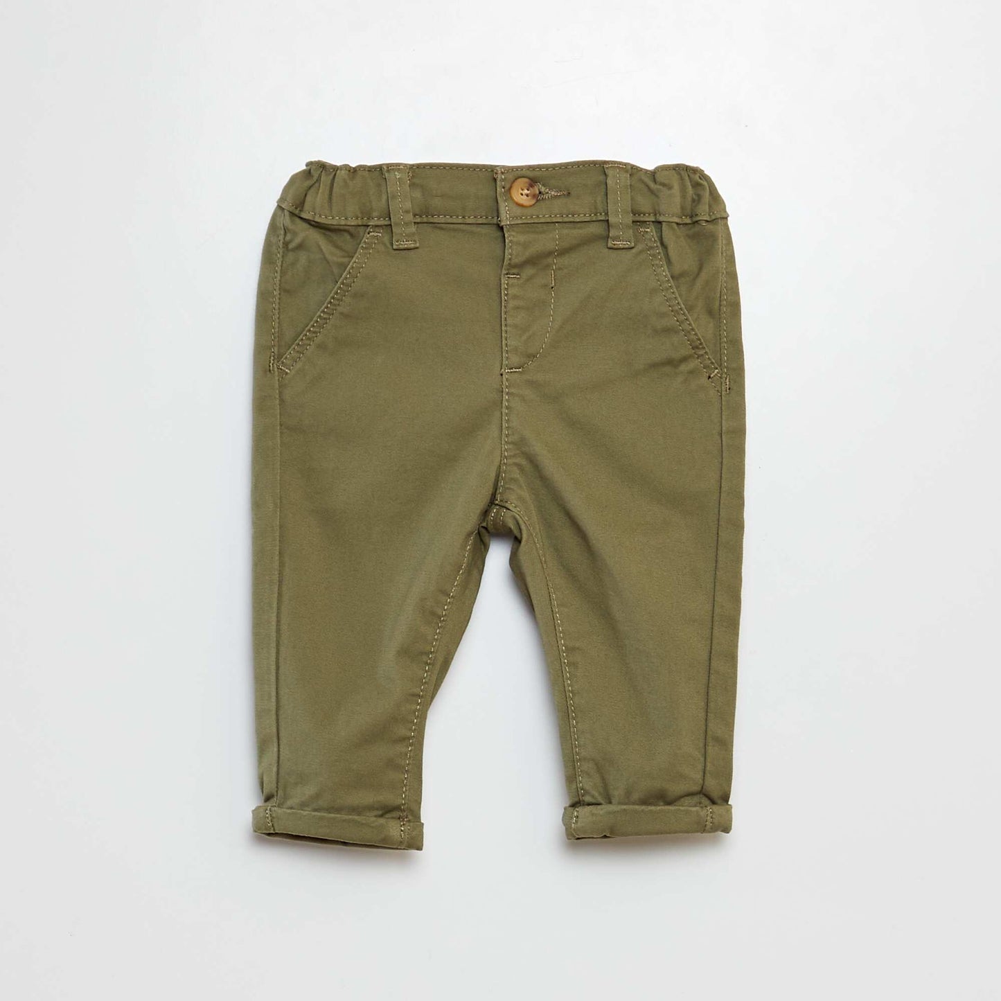 Plain chinos GREEN