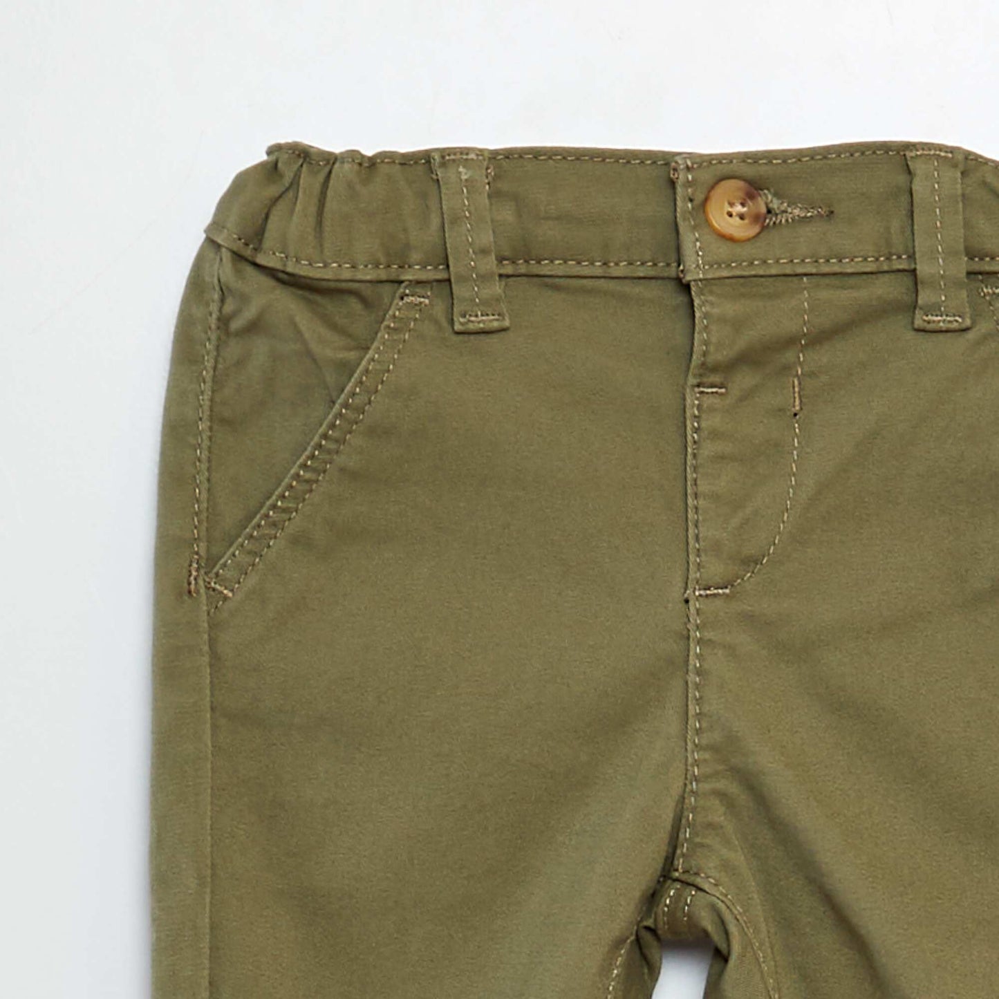 Plain chinos GREEN