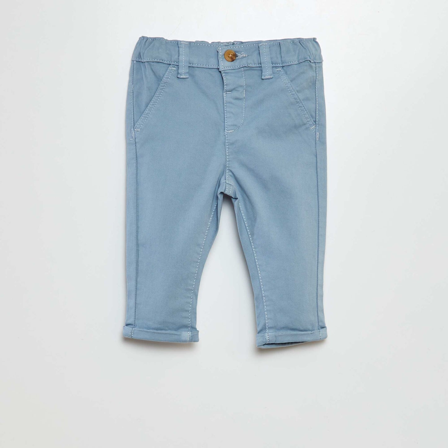 Plain chinos BLUE